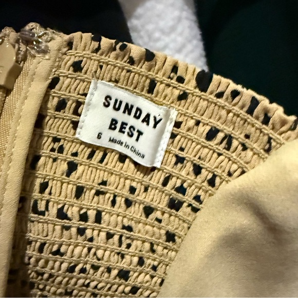 Aritzia Sunday Best Mini dress - Picture 3 of 4